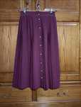 Saia midi bordeaux