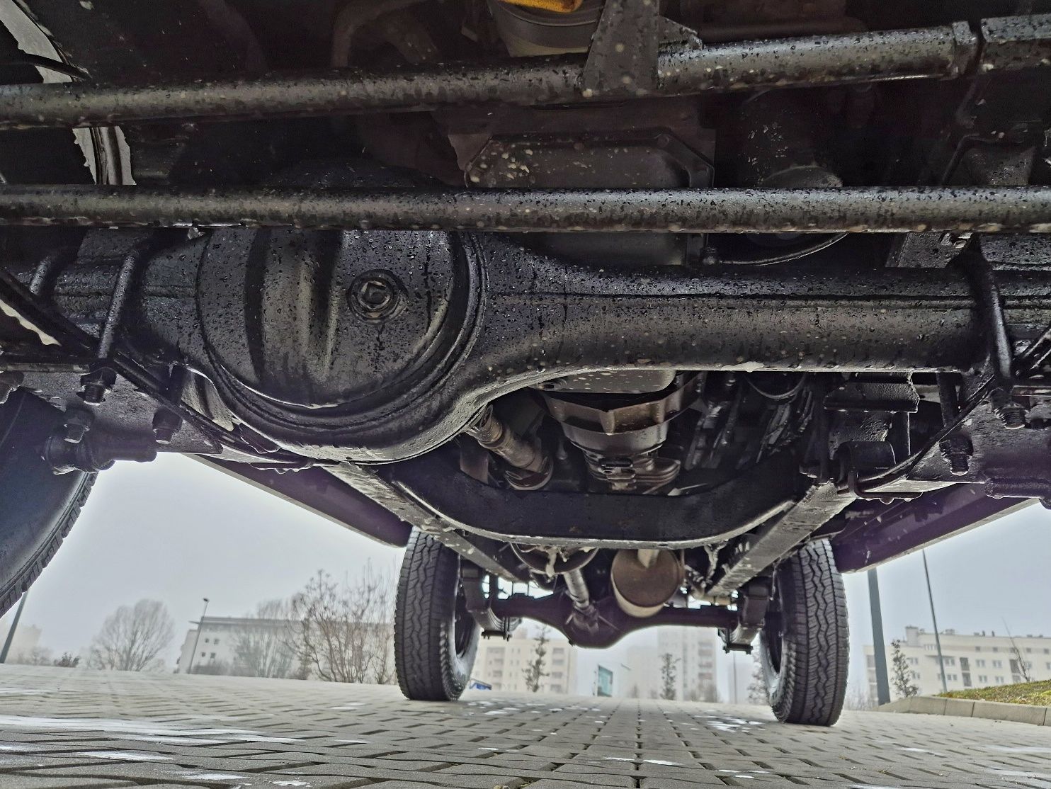 Anibal Santana Ps10 Land Rover Defender Iveco silnik Zamiana