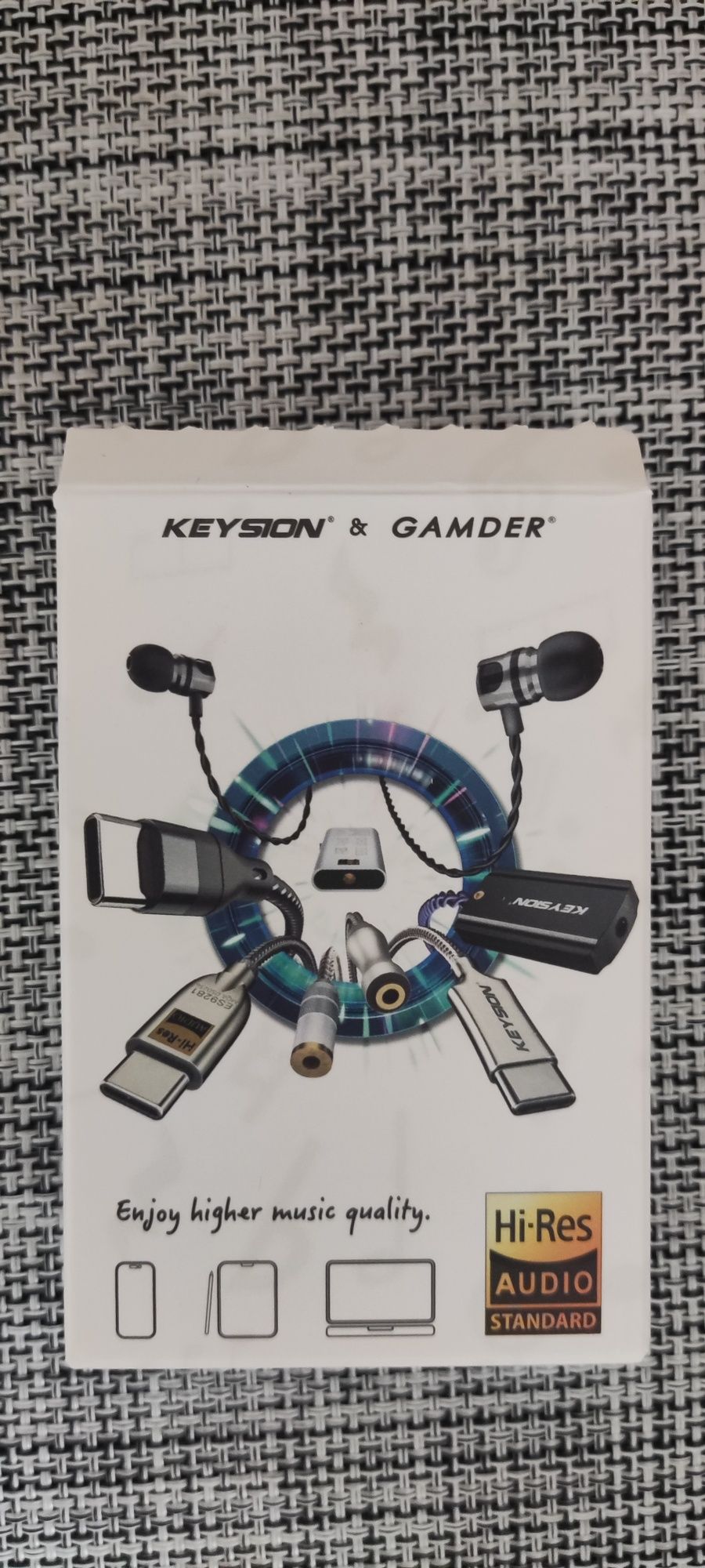 Портативний USB HFI ЦАП KEYSION CS43198 KSHF-01(EQ)