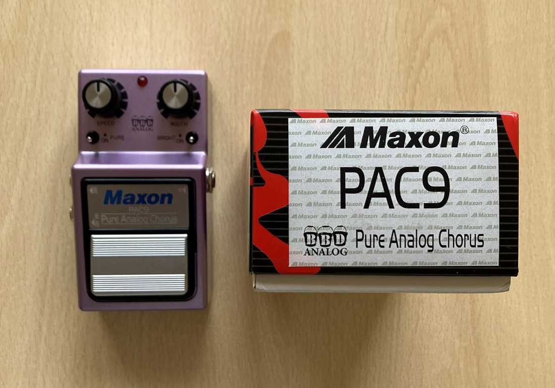 Efekt gitarowy MAXON PAC9 Pure Analog Chorus - analogowy, true bypass