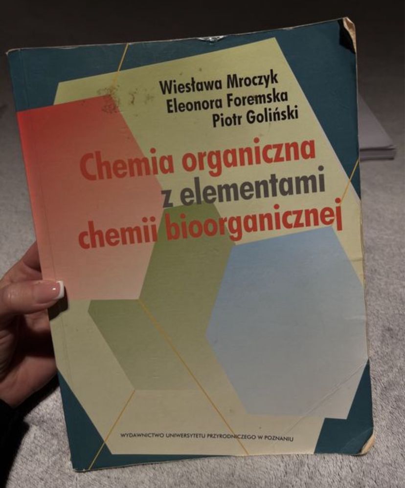 Chemia organiczna z elemantami chemii bioorganicznej