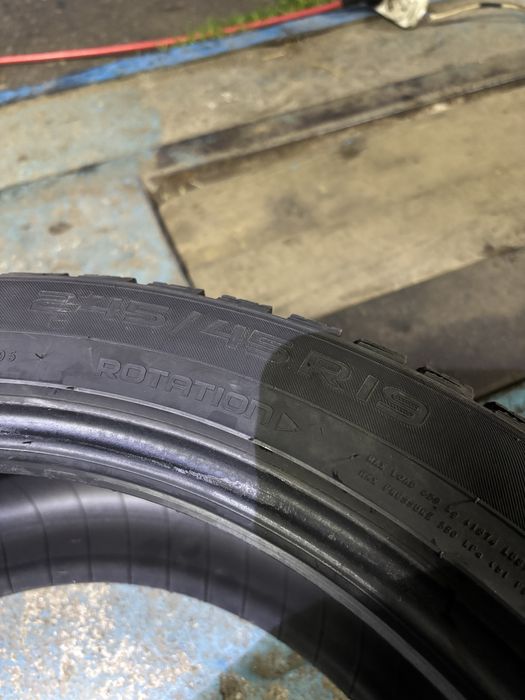 Зимова шина 245/45/19 nokian hakkapelita r3