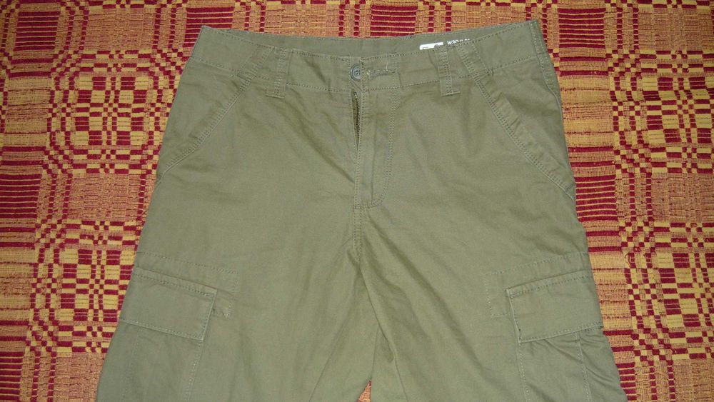 Spodnie bojówki 30/32 zielone M 82 cm F&F STRAIGHT W30/L32