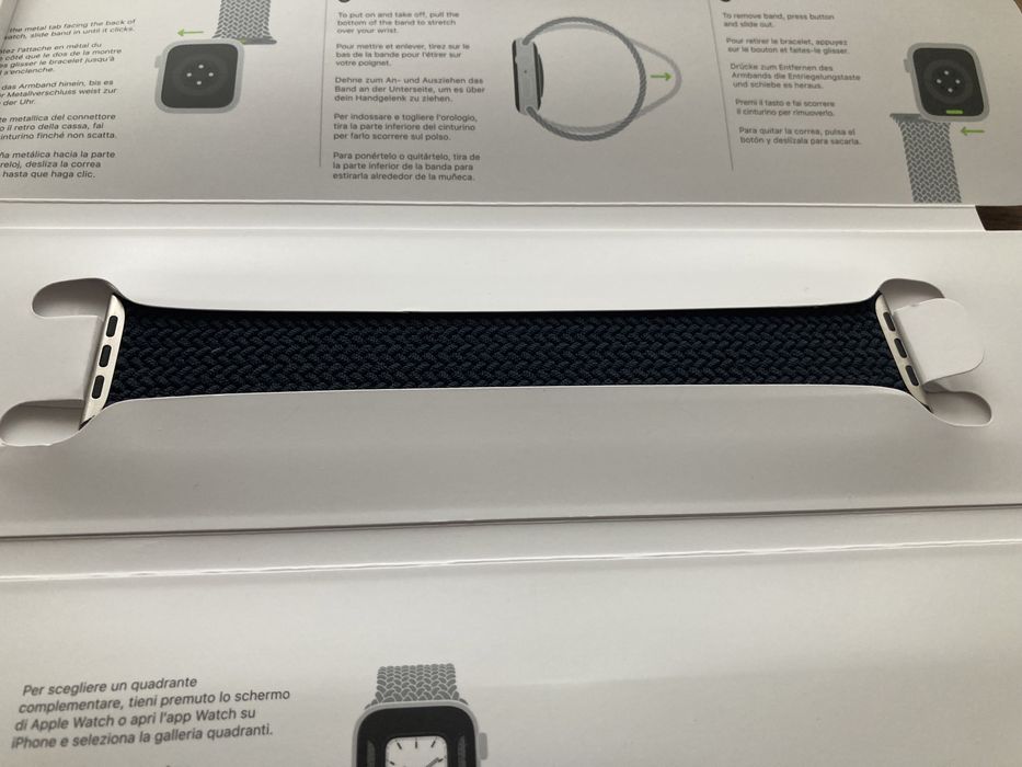 Ремешок оригинальный apple watch braided solo loop