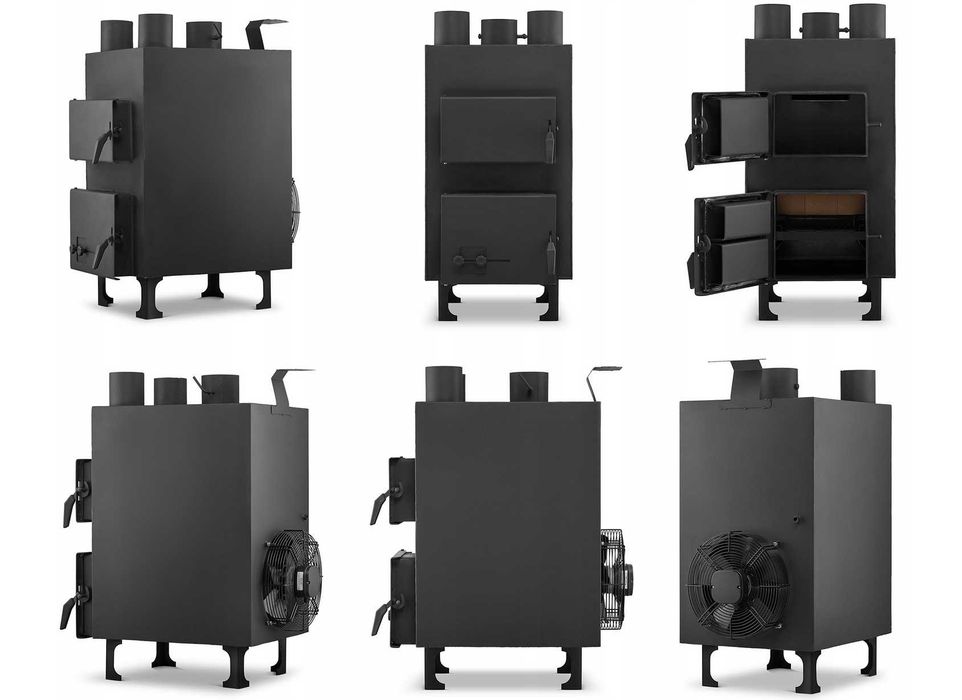 Piec z nadmuchem NADMUCHOWY  20kW + Sterownik