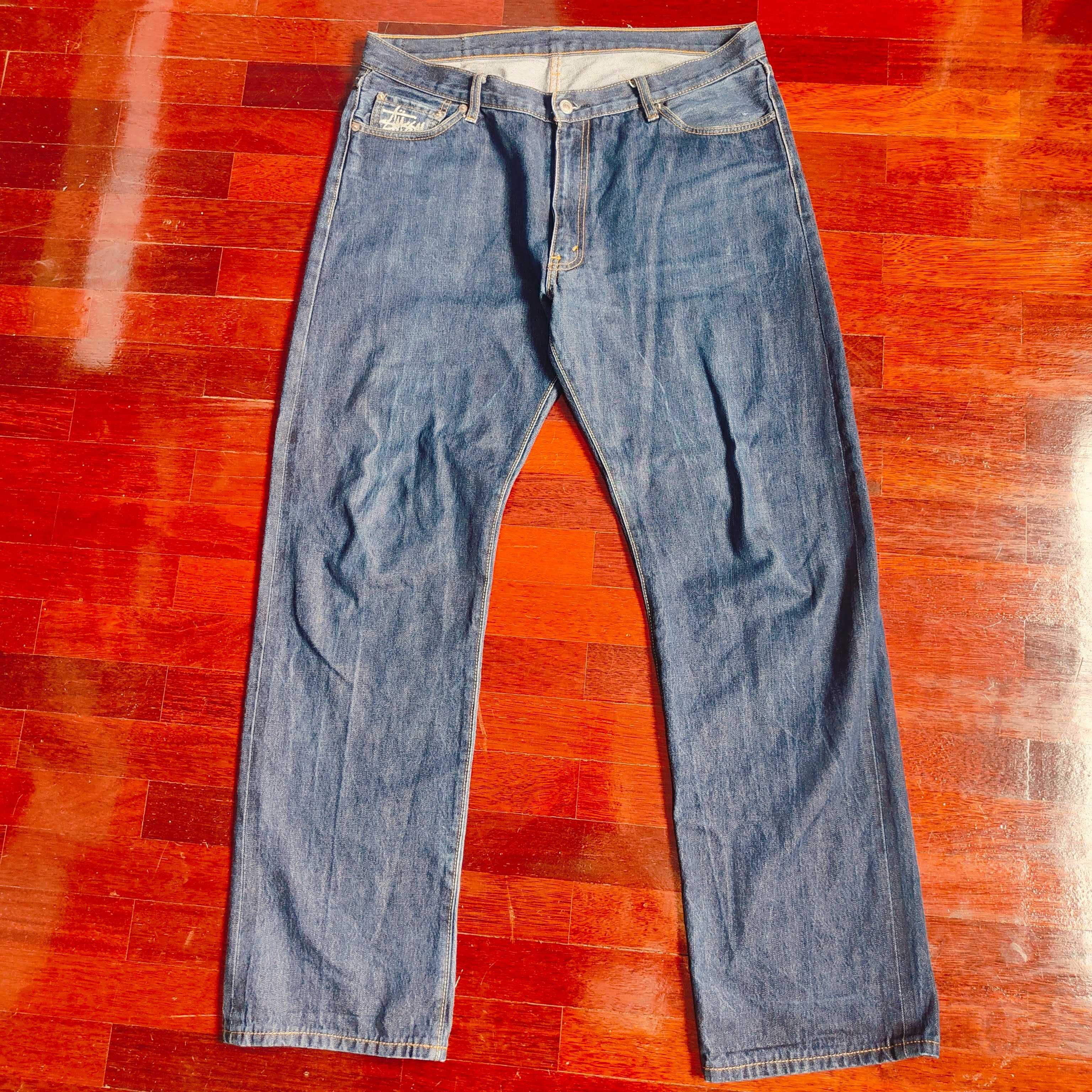 Levis X Stussy Denim jeans calças ganga 36 x 34
