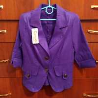 Піджак нарядний жіночий фіолетовий