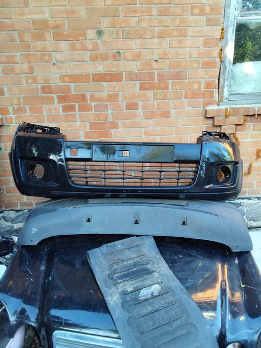 Бампер передній fiat scudo