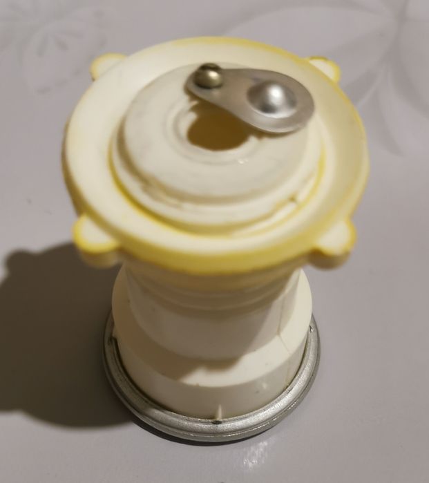 Глазок дверной с декоративной планкой,  СССР.