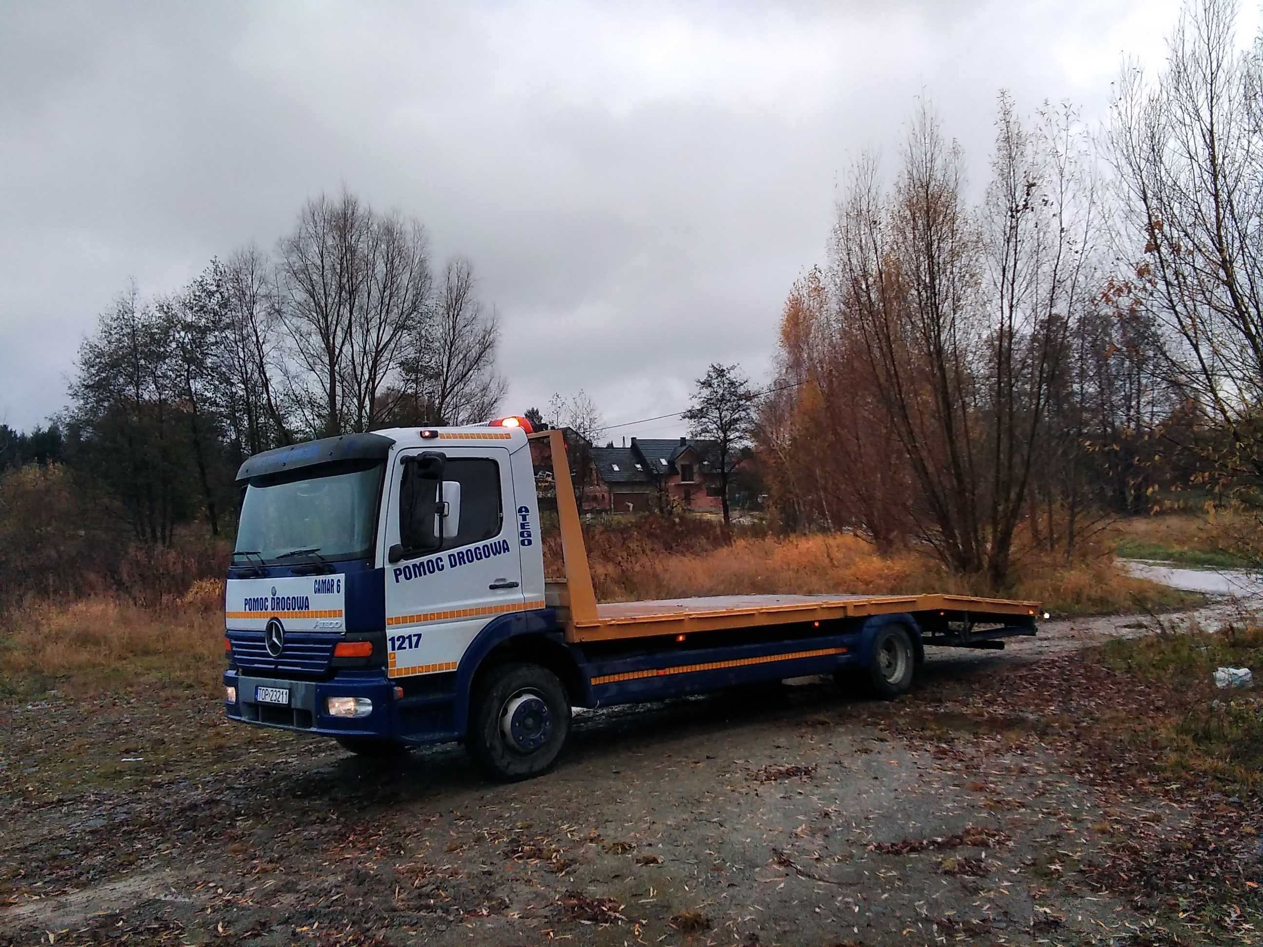 Zabudowa Pomoc Drogowa Laweta Autolaweta Pojazd Specjaln Man TGL 12210