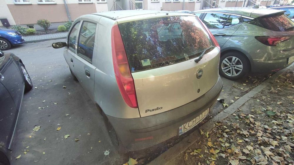 Fiat Punto 1,2 benzyna - 2004r KAT uszkodzona skrzynia biegów