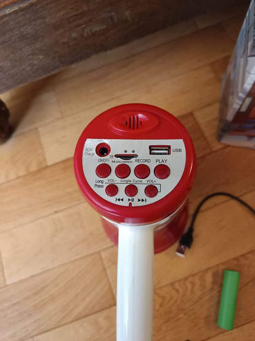 Мегафон громкоговоритель аккумуляторный