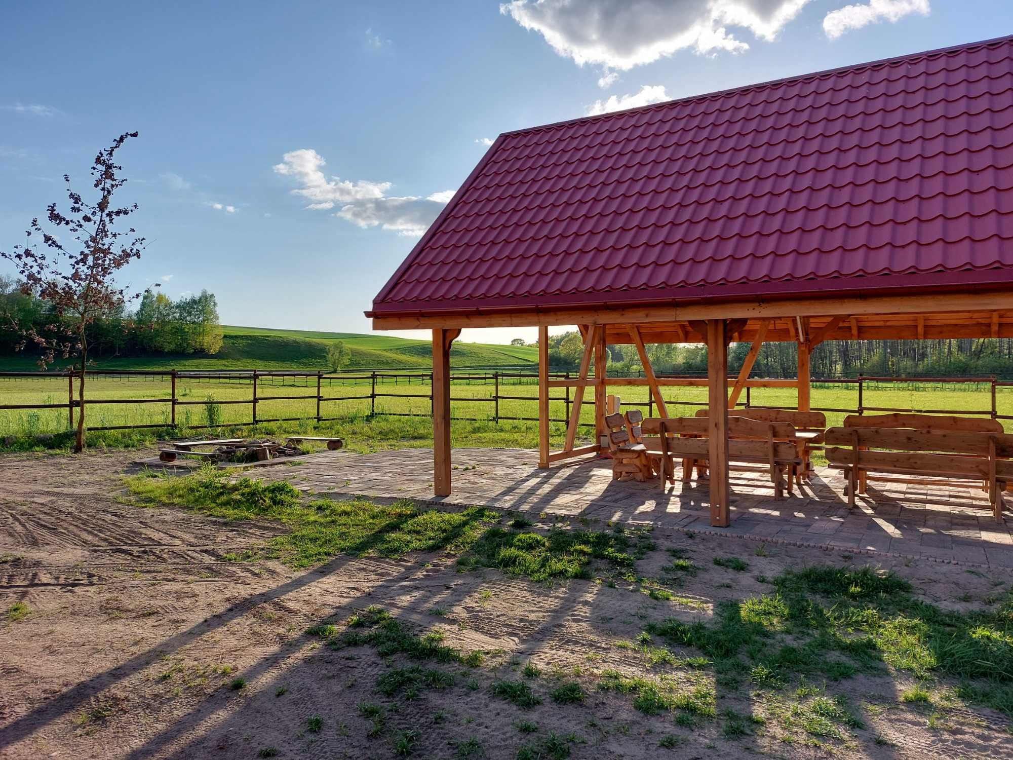 Domek letniskowy nad rzeką Wel