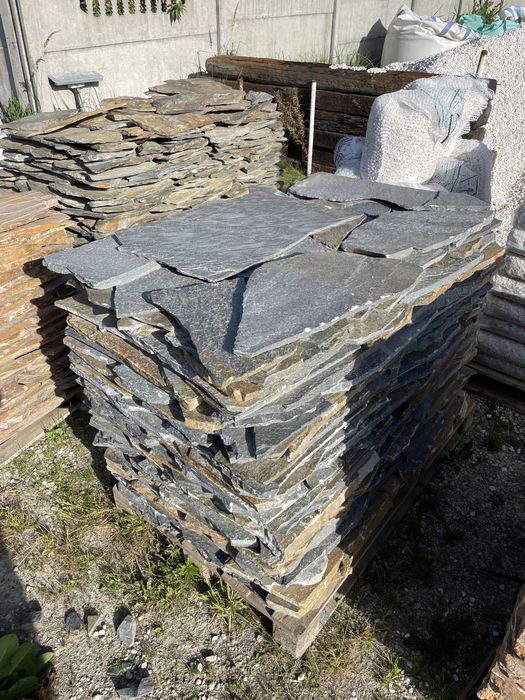 NATURALNY ŁUPEK PANTERA Kamień Okładzinowy Elewacyjny na Ścianę