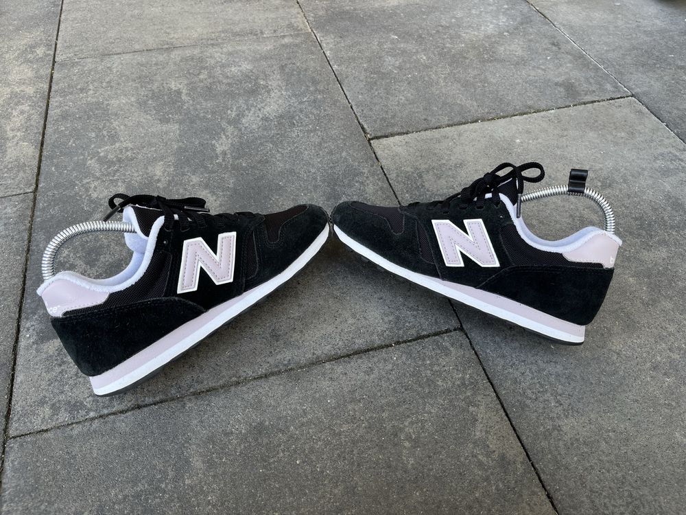 New Balance 373 r. 37 czarne zamszowe buty adidasy sneakersy damskie