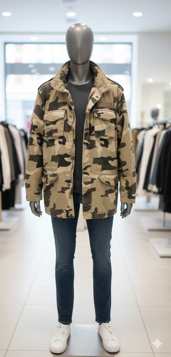 Kurtka wzór M65 super wygodne i wytrzymałe xxl 138cm klatka