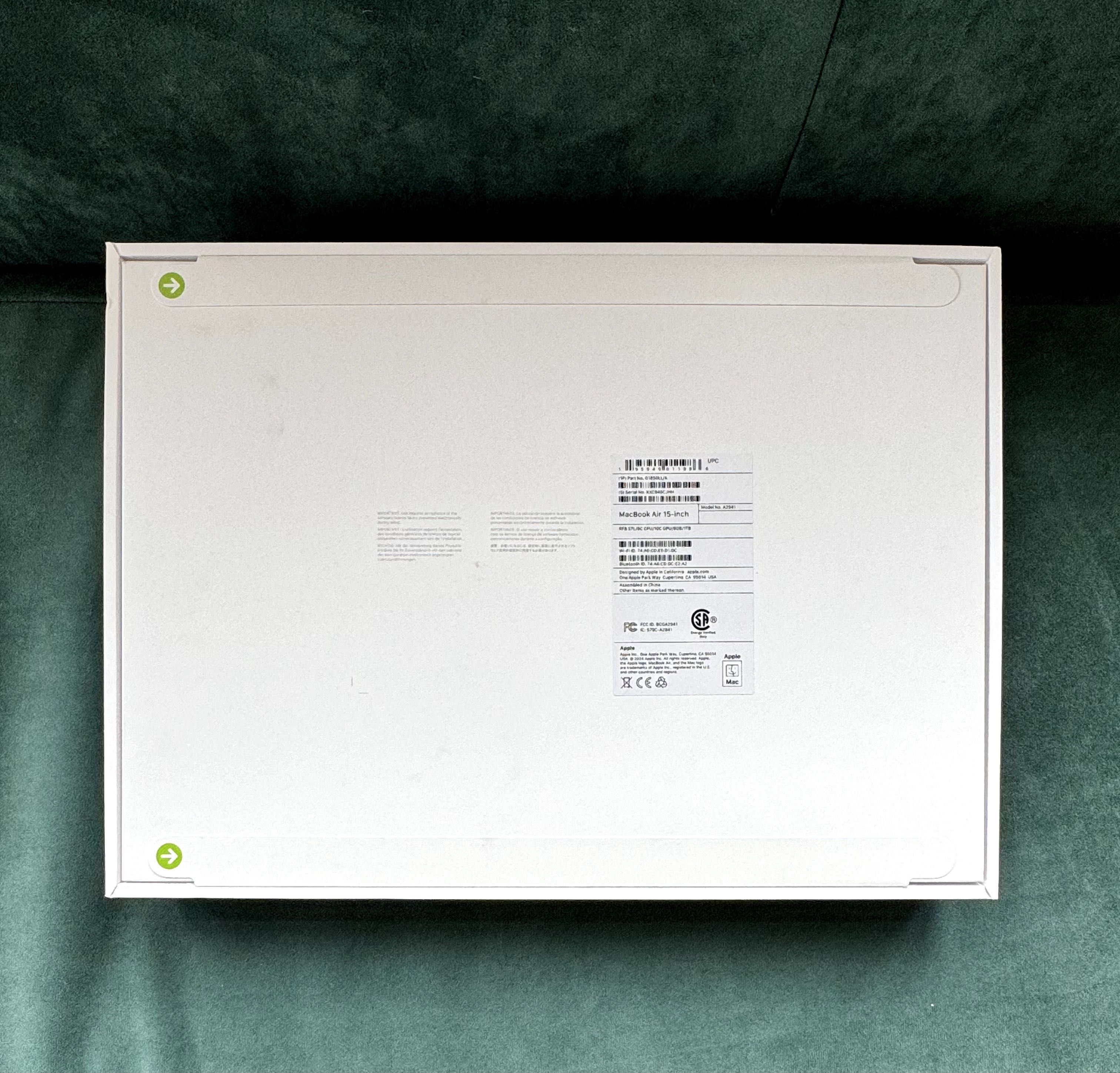 Apple MacBook Air 15" M2 Starlight 2023 m2/8Gb/ssd 1 TB