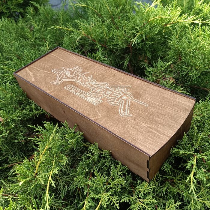 Деревянная подарочная коробка под заказ, коробка с фанеры любой размер