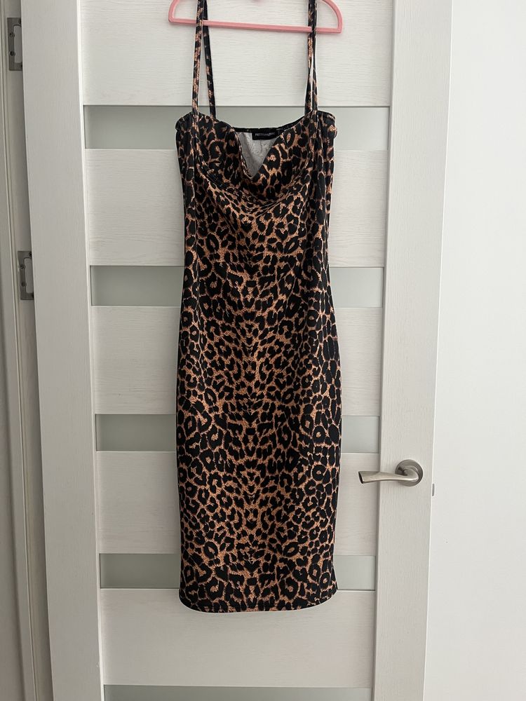 Сукня лео принт леопард тренд сезону