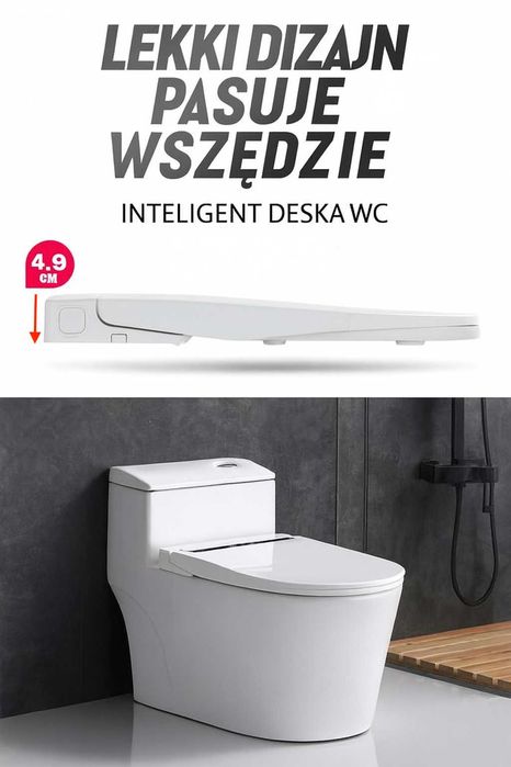 Deska Sedesowa Inteligentna intim Spa z funkcją bidetu Smart