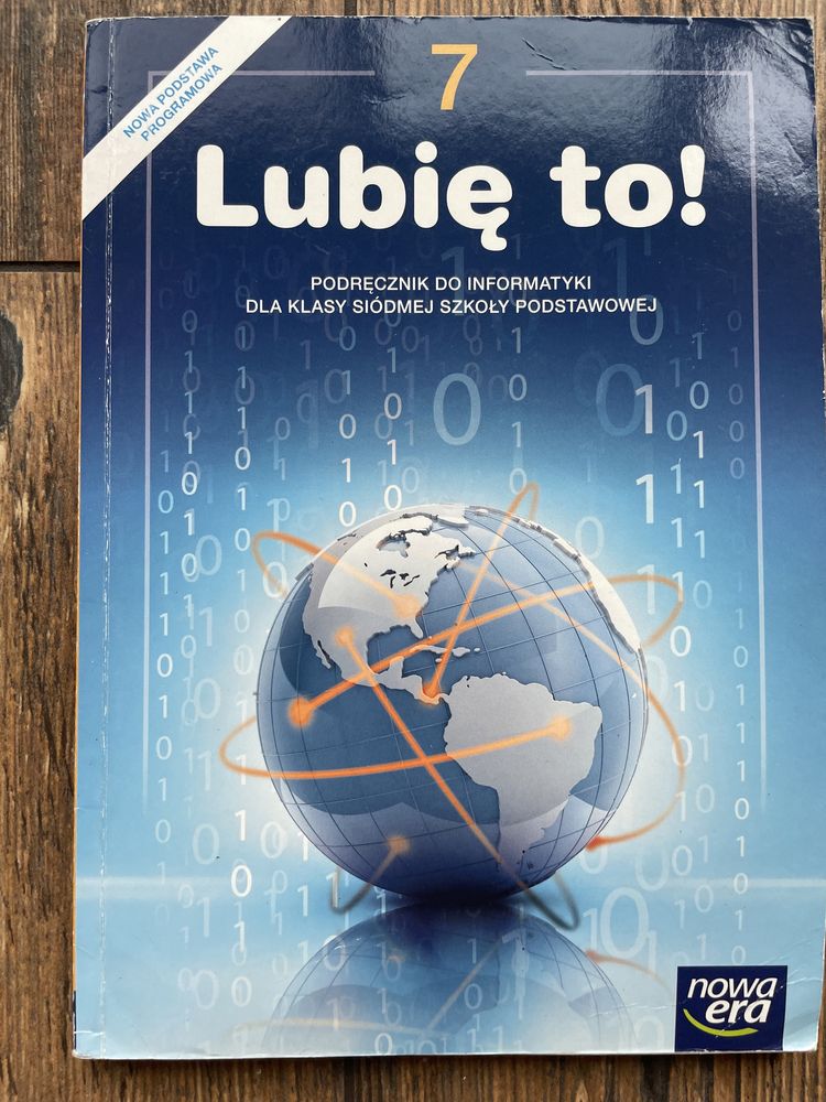 Lubię to - podrcznik do informatyki kl. 7