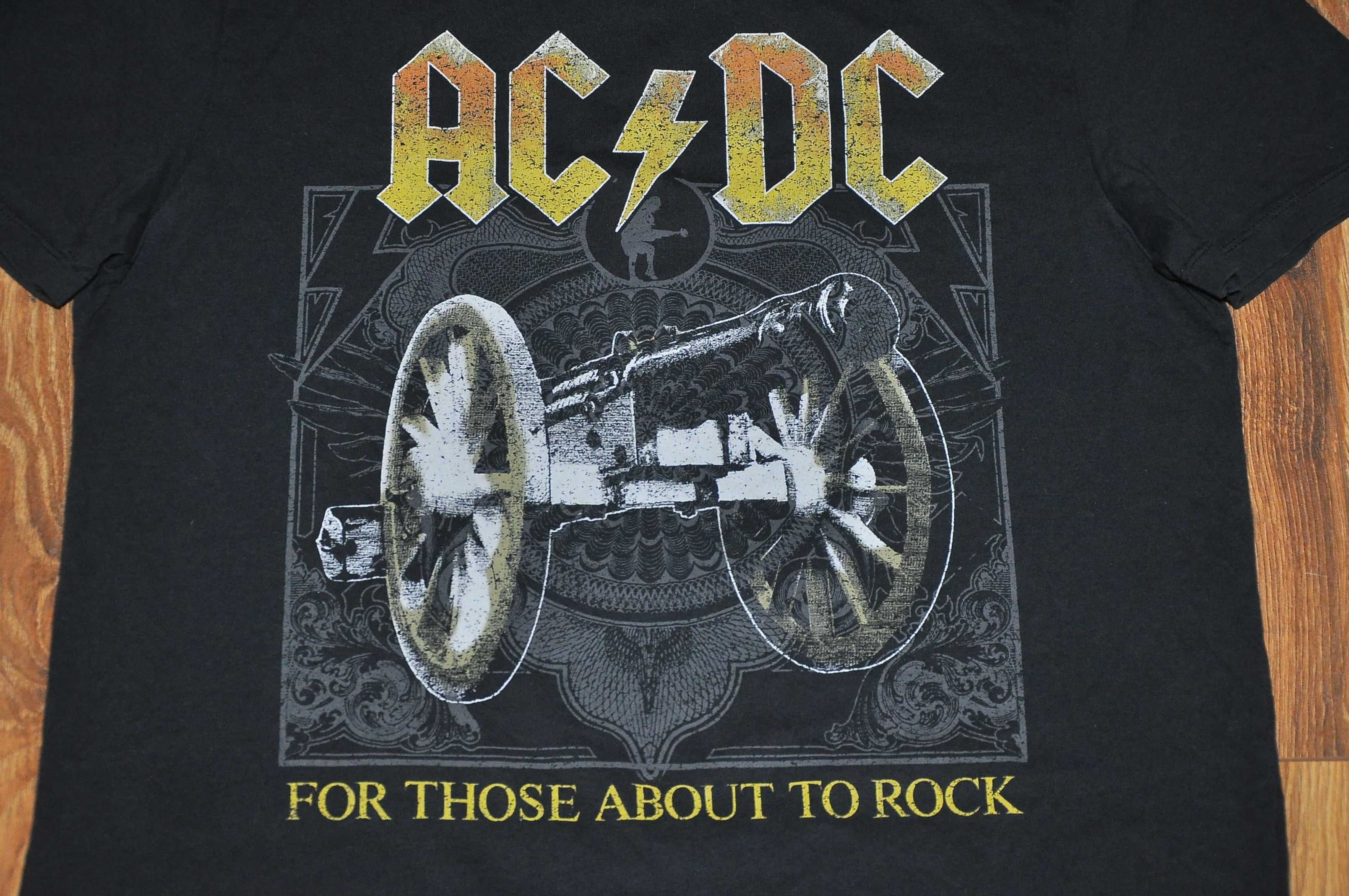 AC/DC - For Those About to Rock - koszulka rozm.M KONCERT