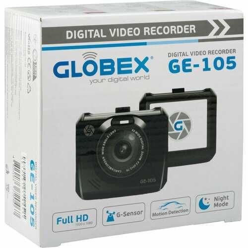 Видеорегистратор/Відеореєстратор GLOBEX GE-105 (з дефектом)