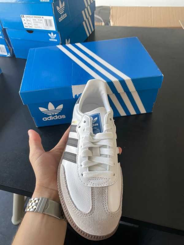 *NoweAdidasSambaOGwhiteButy*Moda.40.5