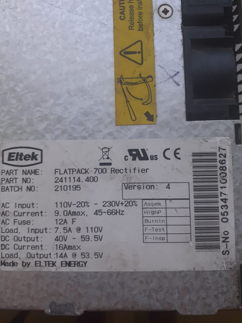 Блок  питания Eltek
