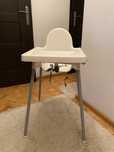 Krzesełko Ikea + podnóżek