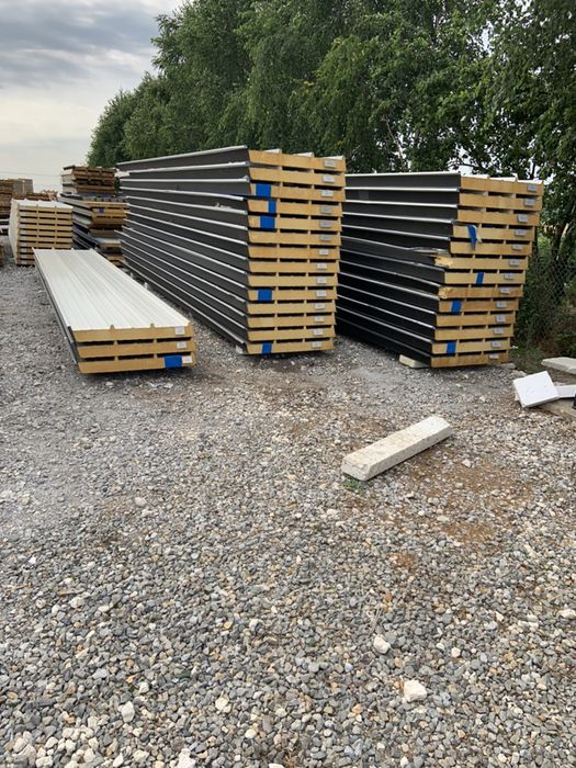 Płyta Warstwowa plyty warstwowe obornickie dwuwarstwowe blacha II gat.