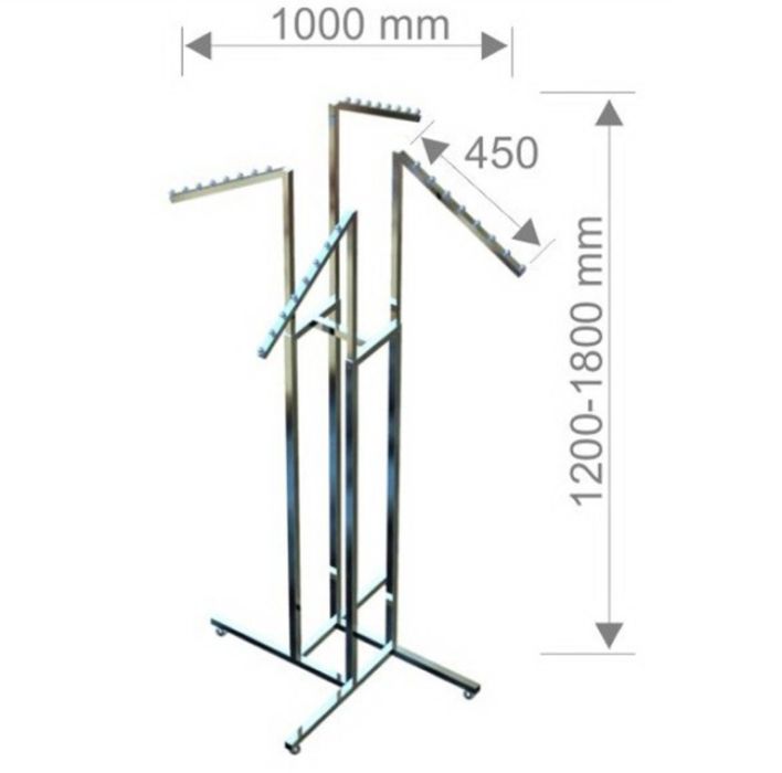 Стійка для одягу краб