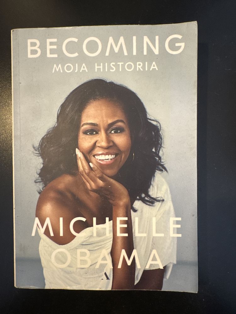 Ksiazka becoming moja historia - michelle obama