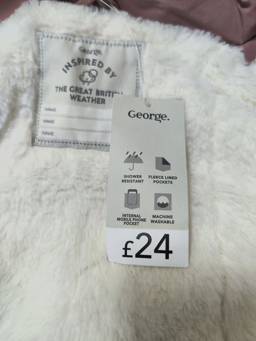 Парка, куртка для дівчинки 122-128 George