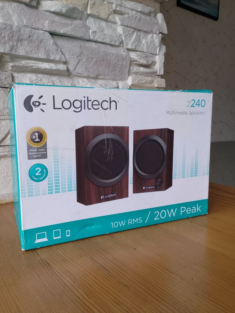 Акустика/колонки Logitech Z240  10/20вт ( відмінний стан)