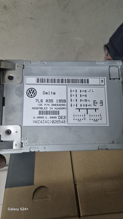 Auto Rádio VW Touareg