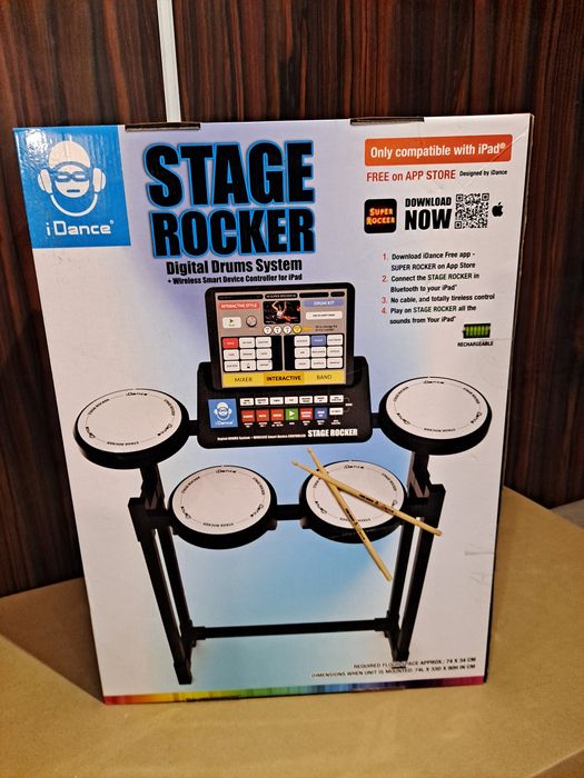 Elektroniczna perkusja.