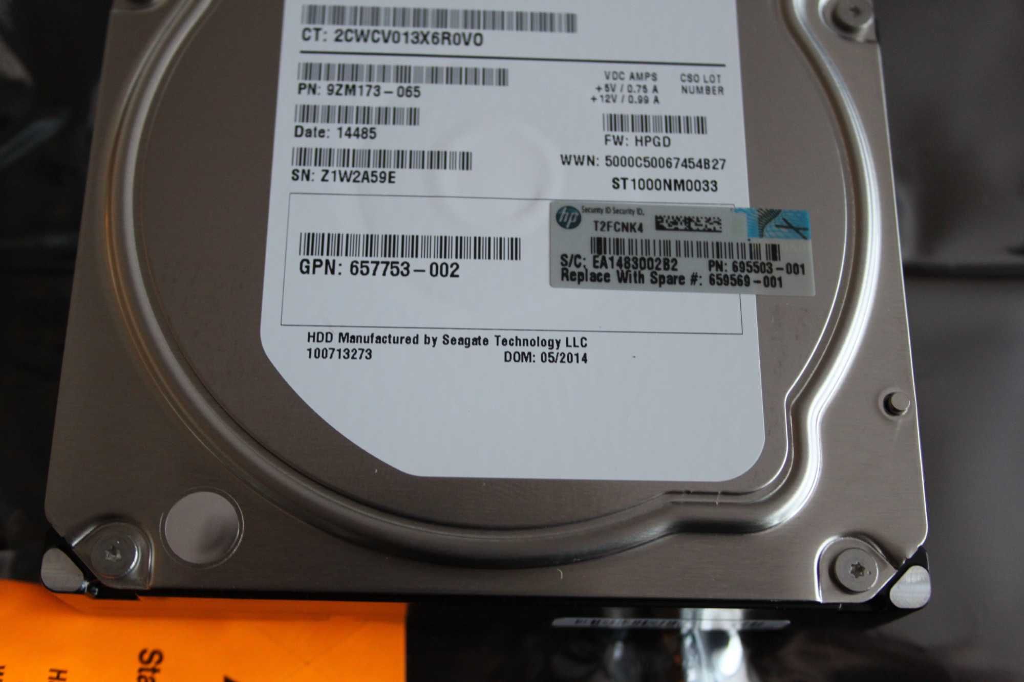 HP 1TB 7.2K SATA III 3.5'' MB1000GCWCV