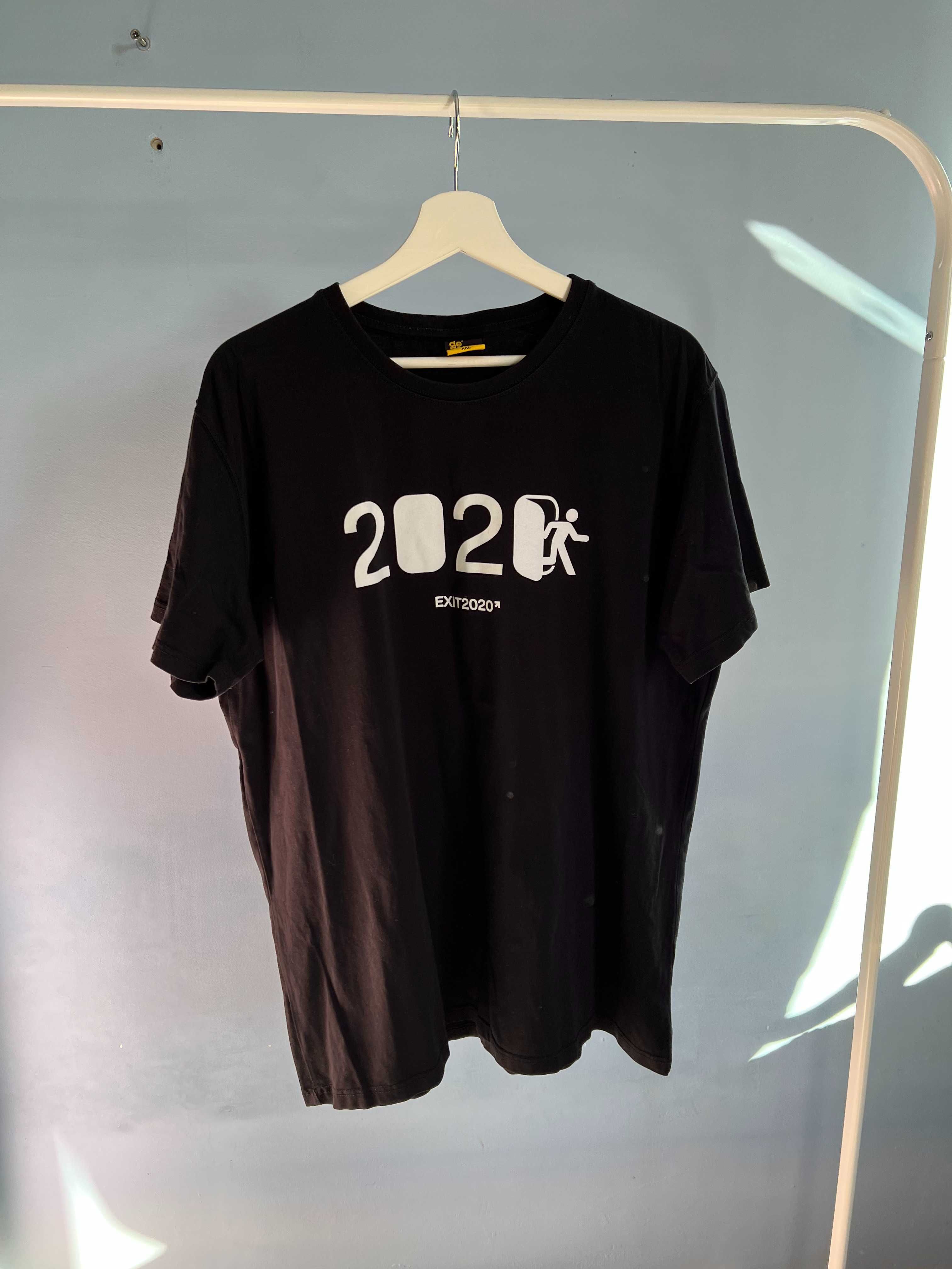 Koszulka T-shirt VNM Exit 2020 de nekst best XXL czarna unikat