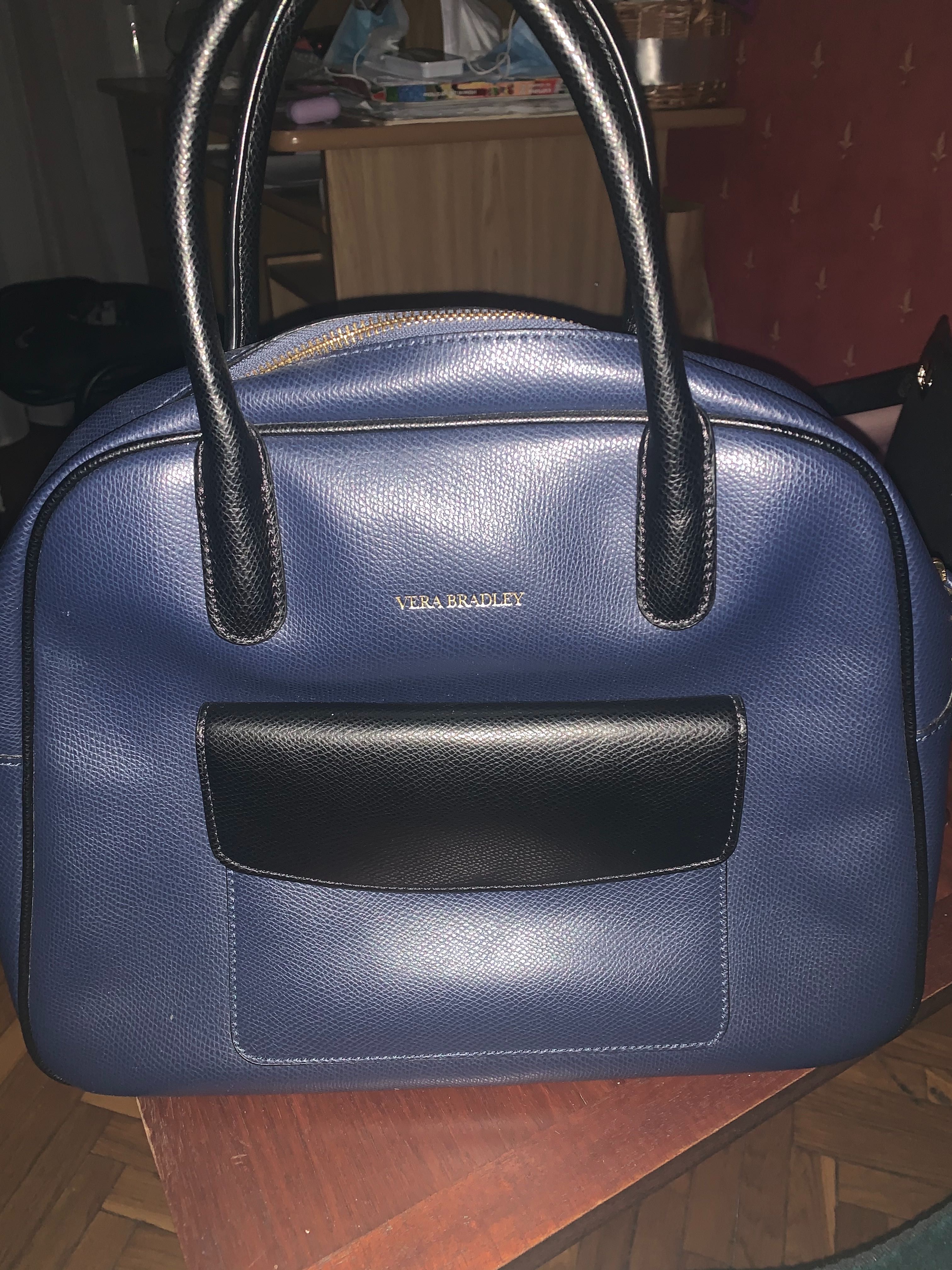 Кожаная  сумка женская брендовая  Vera Bradley