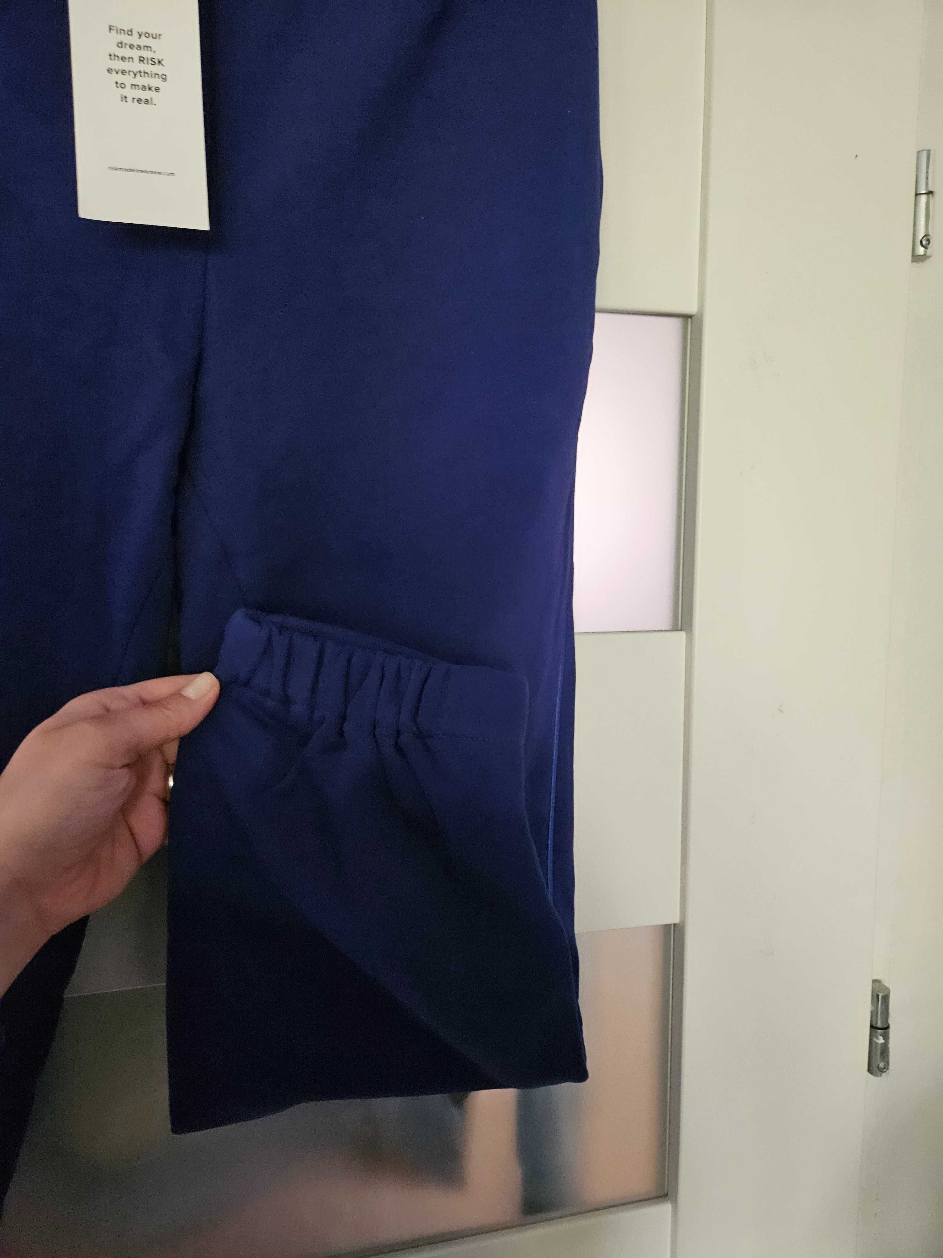 Nowe Spodnie dresowe Risk made in Warsaw After Hours r. L Art Blue