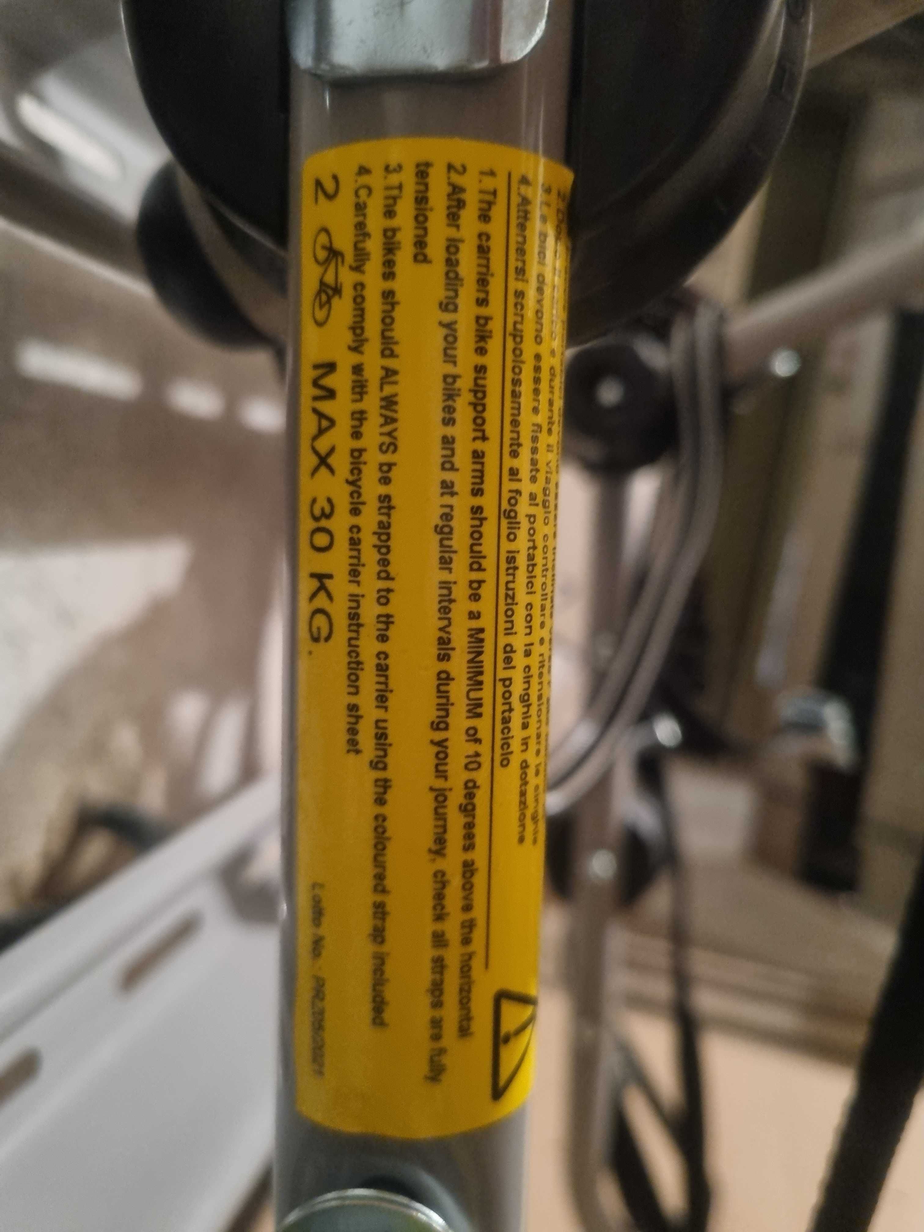 Bagażnik rowerowy na tylną klapę model Peruzzo Padova Steel