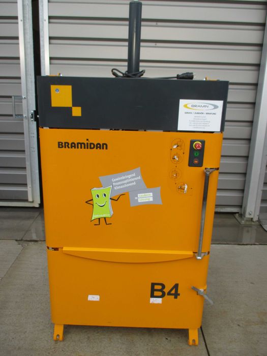 belownica prasa do makulatury foli BRAMIDAN B4