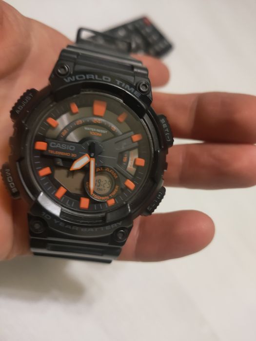 Zegarek Casio- Jak nowy, stan super ,mikro kosmetyczne ślady...