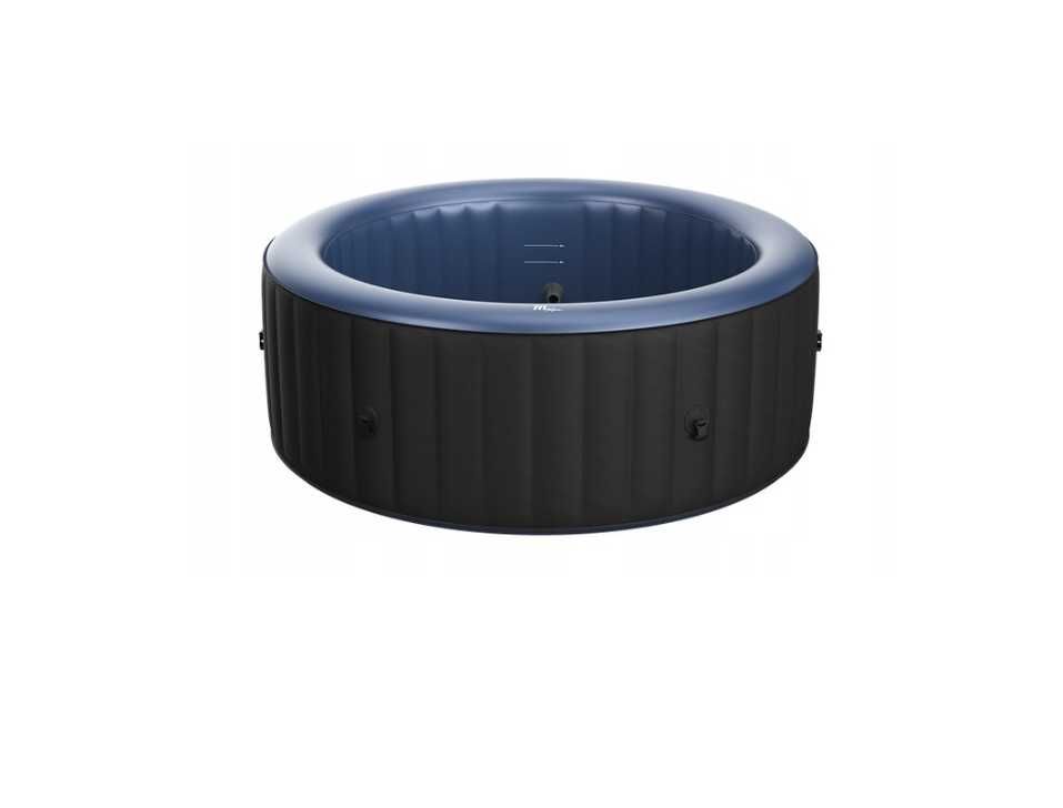 Duże Jacuzzi Ogrodowe 8 osobowe Mspa Bergen 224cm UVC Regulowane bąble