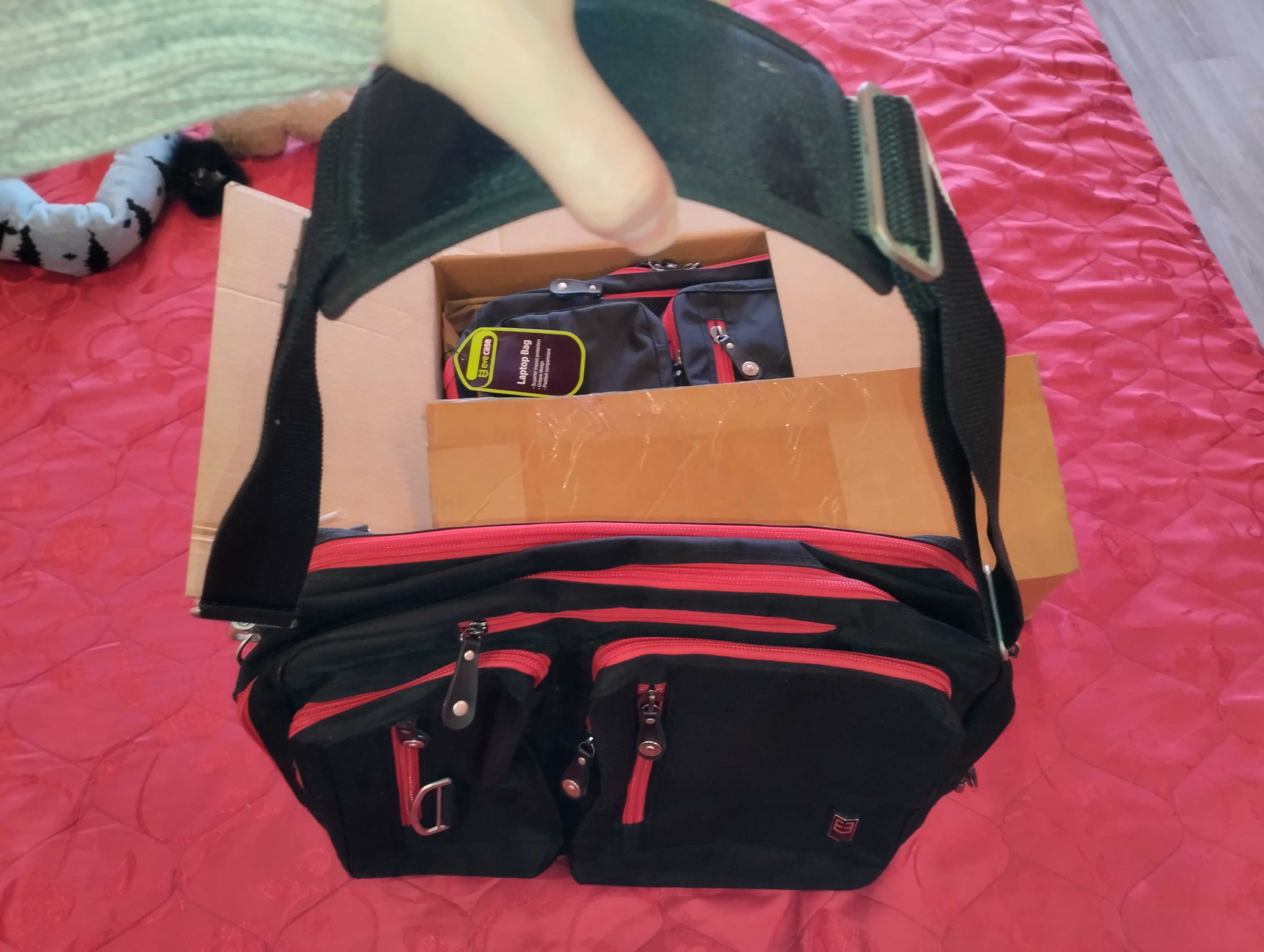 Краща Сумка для Ноутбука Evecase 17.3 ( трансформер 3 в 1 )