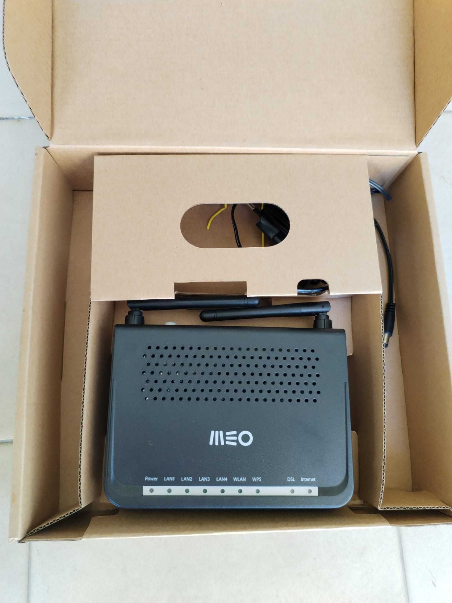 Router da MEO/Arris - Novo na caixa