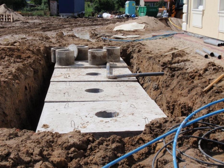 szambo betonowe zbiornik betonowy ścieki gnojówkę wodę dwukomorowe 12