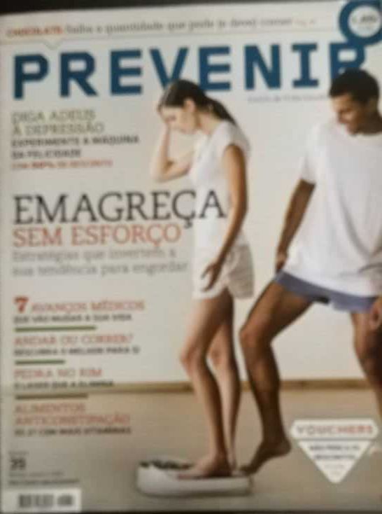 8 Revistas Antigas Prevenir de 2007 a 2012