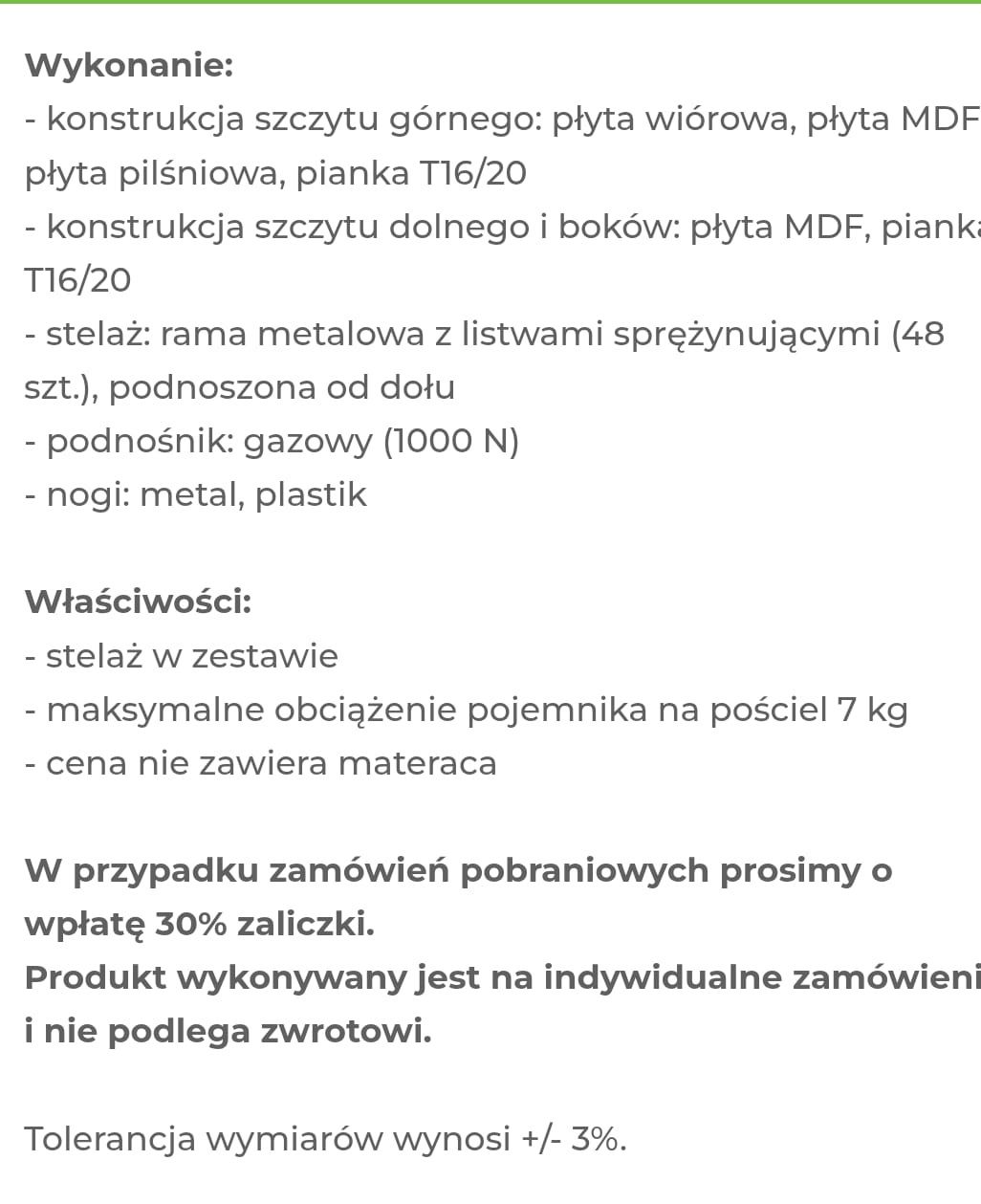 Łóżko Kleo 160x200